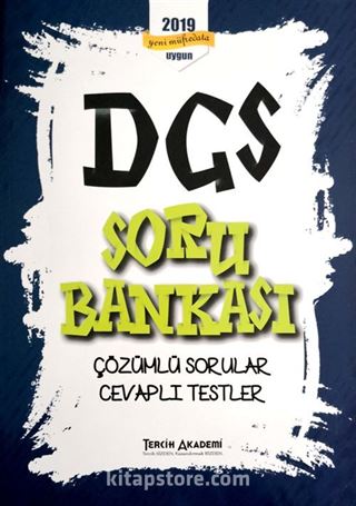 2019 DGS Soru Bankası