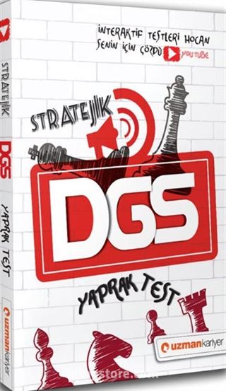 2019 DGS Stratejik İnteraktif Yaprak Test