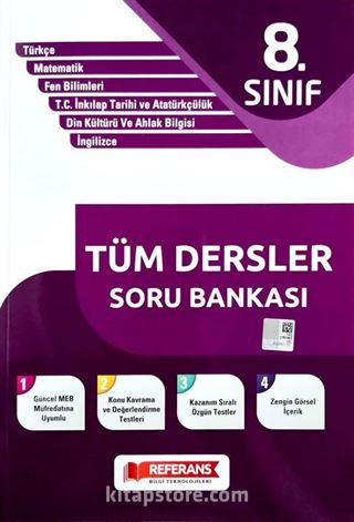 8. Sınıf Tüm Dersler Soru Bankası