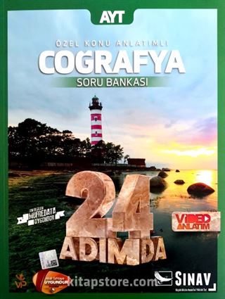 AYT Coğrafya 24 Adımda Özel Konu Anlatımlı Soru Bankası