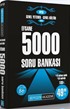 2019 KPSS Genel Yetenek Genel Kültür Efsane 5000 Soru Bankası