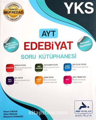 YKS AYT Edebiyat Soru Kütüphanesi