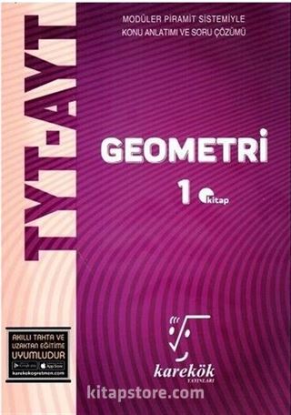 TYT-AYT Geometri 1. Kitap Konu Anlatımı ve Soru Çözümü
