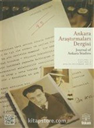 Ankara Araştırmaları Dergisi Cilt : 1 Sayı : 2 / Journal of Ankara Studies