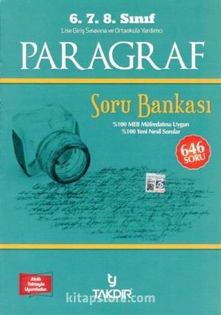 6.7. 8.Lise Sınıf Paragraf Soru Bankası
