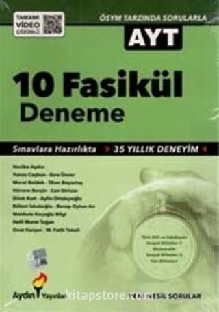 AYT 10 Fasikül Deneme