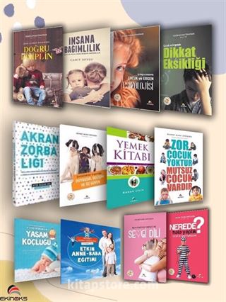 Çocuk Gelişimi ve Aile Eğitimi Seti (12 Kitap)