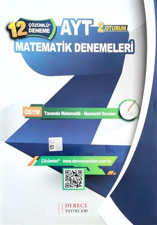 AYT Matematik Çözümlü 12 Deneme