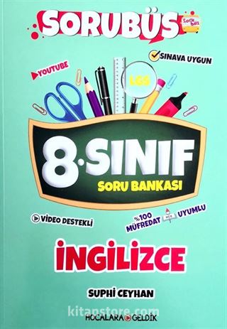 8. Sınıf Sorubüs İngilizce Soru Bankası