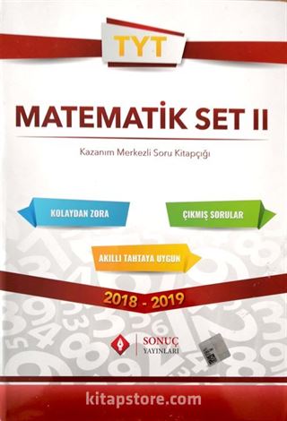 TYT Matematik Set 2 Kazanım Merkezli Soru Kitapçığı