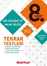8. Sınıf Din Kültürü ve Ahlak Bilgisi Tekrar Testleri