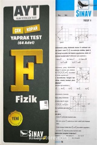 AYT Çek Kopar Fizik Yaprak Test