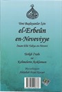Yeni Başlayanlar İçin El-Erbeun En-Neveviyye (Arapça)