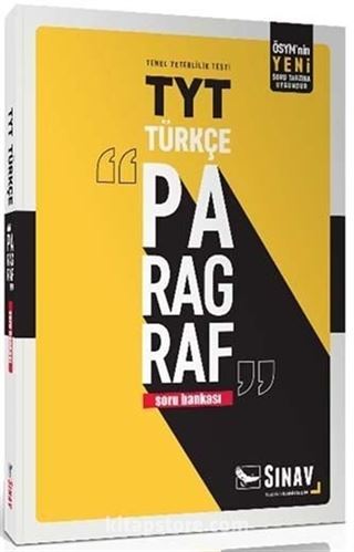 TYT Türkçe Paragraf Soru Bankası