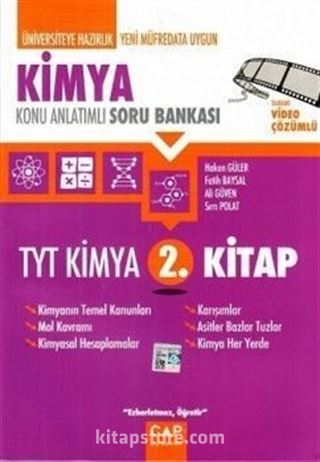 TYT Kimya 2. Kitap Konu Anlatımlı Soru Bankası
