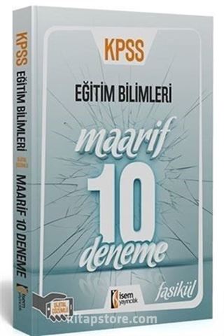 2019 Maarif Eğitim Bilimleri Tamamı Çözümlü 10 Deneme Sınavı