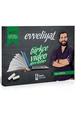 2019 KPSS Evveliyat Türkçe Video Ders Notları