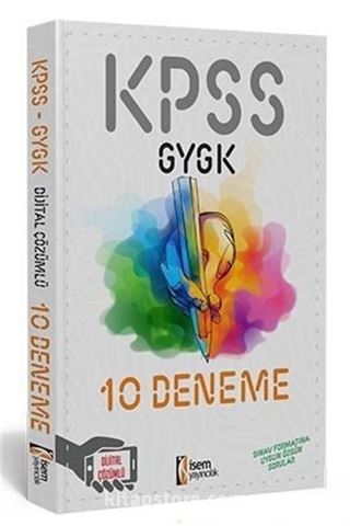 2019 Genel Yetenek Genel Kültür Tamamı Çözümlü 10 Deneme Sınavı