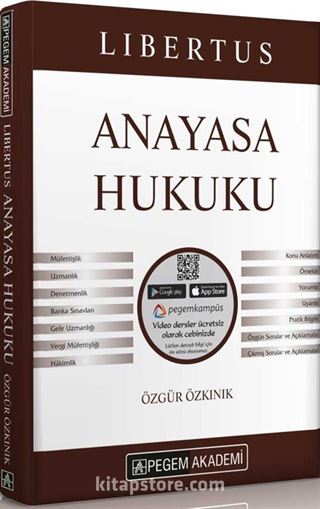 2019 KPSS A Grubu Libertus Anayasa Hukuku Video Destekli Konu Anlatımı