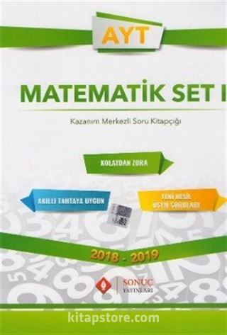 AYT Matematik Set 1 Kazanım Merkezli Soru Bankası