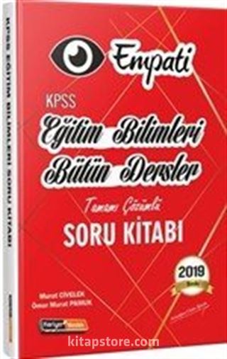 2019 Empati KPSS Eğitim Bilimleri Bütün Dersler Tamamı Çözümlü Soru Kitabı