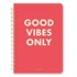 Fabooks Good Vibes Only Defter