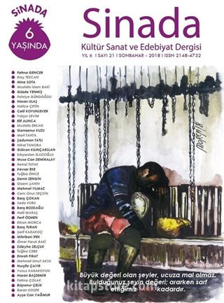 Sinada Kültür Sanat ve Edebiyat Dergisi Sayı:21 Sonbahar