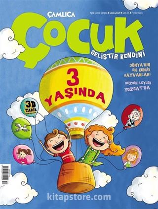 Çamlıca Çocuk Dergisi Sayı 34 Ocak 2019