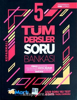 5. Sınıf Tüm Dersler Soru Bankası