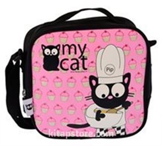 My Cat (Pip) Beslenme Çantası (Pembe ) (CAT111)