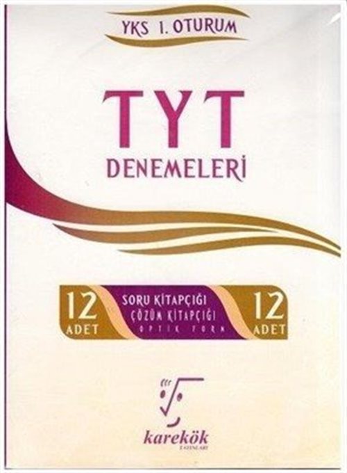 YKS 1.Oturum TYT 12 Deneme Seti