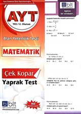AYT Matematik Çek Kopar Yaprak Test