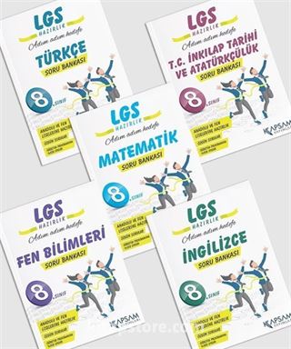 LGS 5'li Soru Bankası Seti