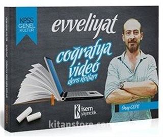 2019 KPSS Evveliyat Coğrafya Video Ders Notları