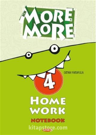 4.Sınıf More and More Home Work Notebook