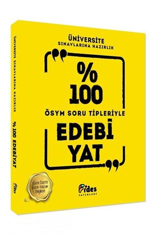 % 100 ÖSYM Soru Tipleriyle Edebiyat
