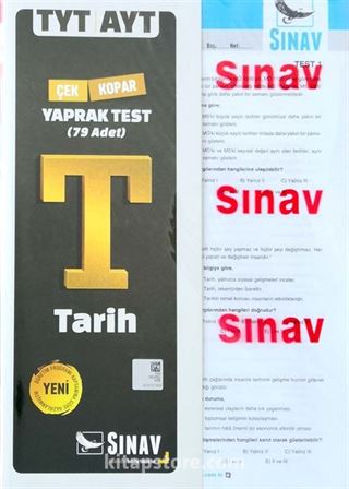 TYT AYT Tarih Çek Kopar Yaprak Test