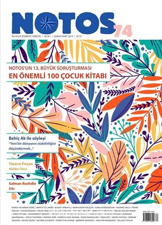 Notos Öykü İki Aylık Edebiyat Dergisi Ocak 2019 Sayı :74