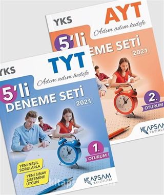 2021 YKS 10'lu Deneme Sınavı 1. ve 2. Oturum (5 TYT - 5 AYT)