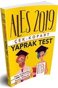 2019 ALES Çek Kopart Yaprak Test