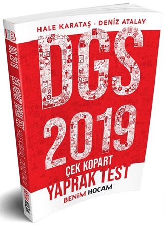 2019 DGS Çek Kopart Yaprak Test Bankası