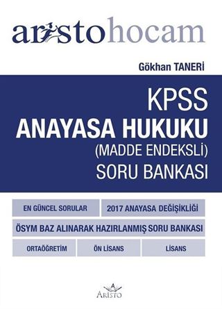 Aristo Hocam KPSS Anayasa Hukuku