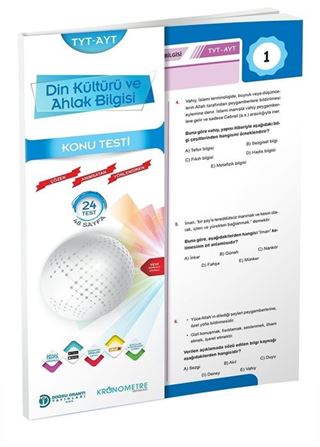 TYT AYT Din Kültürü ve Ahlak Bilgisi Konu Test