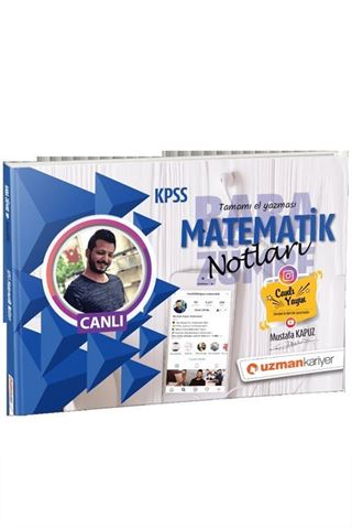 KPSS Matematik Canlı Ders Notları