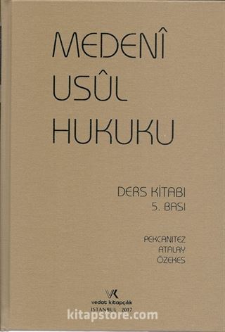 Medeni Usul Hukuku Ders Kitabı (2017 Baskı)