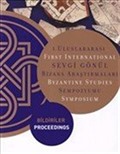1. Uluslararası Sevgi Gönül Bizans Araştırmaları Sempozyumu: Bildiriler / First International Byzantine Studies Symposium: Proceedings