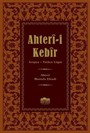 Ahter-i Kebir Arapça-Osmanlı Türkçesi Lügat (14x20)