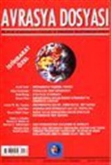 Avrasya Dosyası / Yaz 2002-Sayı 2 Cilt: 8 İstihbarat Özel