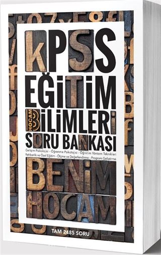 2019 KPSS Eğitim Bilimleri Tek Kitap Soru Bankası