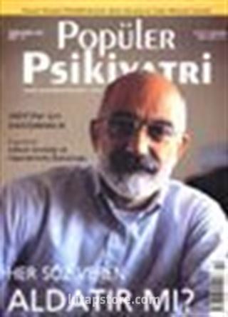 Popüler Psikiyatri Dergisi Kasım-Aralık 2002 Sayı: 10